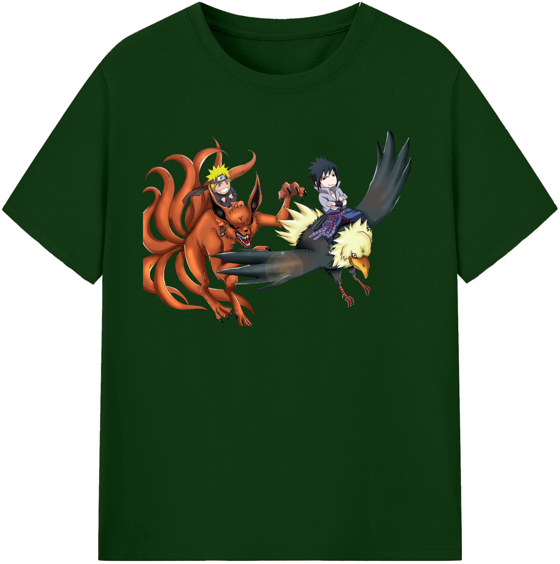 （画像用） NARUTO -ナルト- うずまき ナルト Uzumaki Naruto 綿100％半袖Tシャツ（フロントプリント）